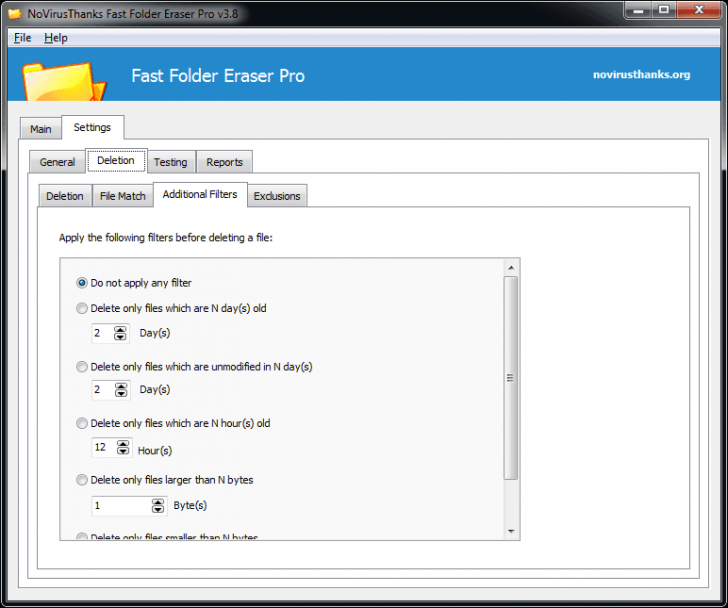 Fast Folder Eraser (โปรแกรม Fast Folder Eraser ลบโฟลเดอร์แบบรวดเร็ว ฟรี) : 