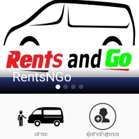 RentsNGo (App เช่าเหมารถตู้พร้อมคนขับ แบบรายวันและรายเดือน ผ่านมือถือ)
