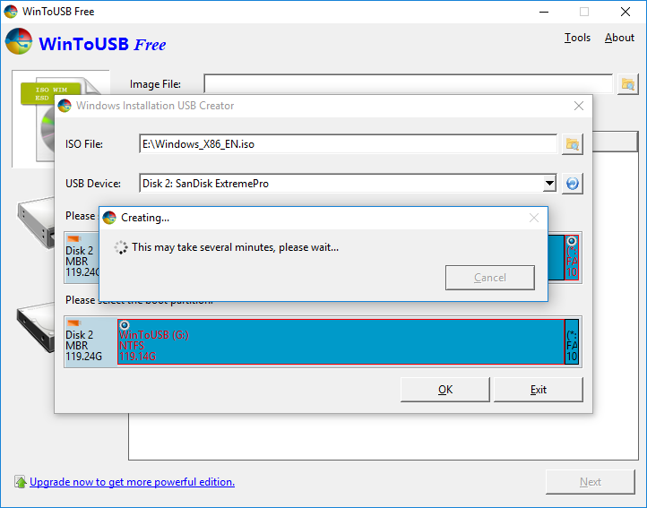 WinToUSB (โปรแกรม WinToUSB ใส่ตัวติดตั้ง Windows ลงใน USB ฟรี) : 