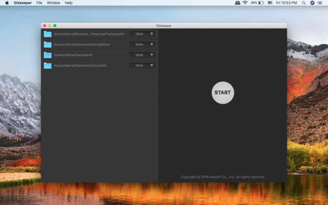 Diskeeper (โปรแกรม Diskeeper ค้นหาพื้นที่ ทำความสะอาดไฟล์ขยะ บน Mac) : 