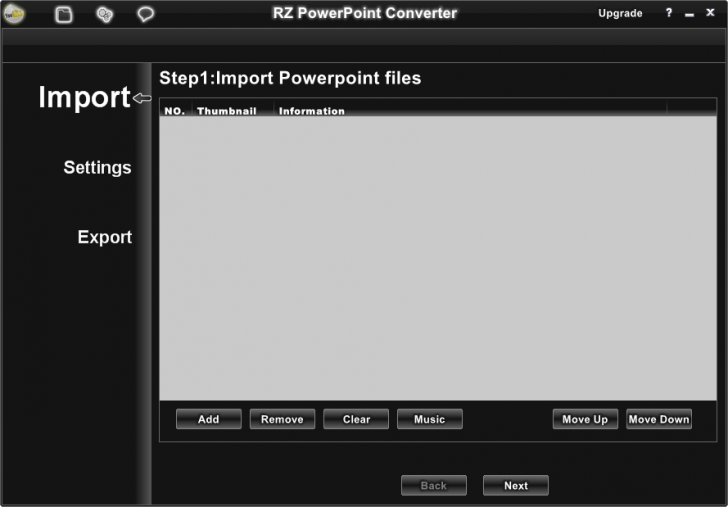 RZ POWERPOINT CONVERTER (โปรแกรมแปลงไฟล์ PowerPoint เป็น Video และ DVD) : 
