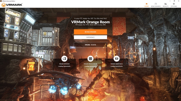 VRMark (โปรแกรม VRMark ทดสอบประสิทธิภาพเครื่องสำหรับเล่น VR) : 