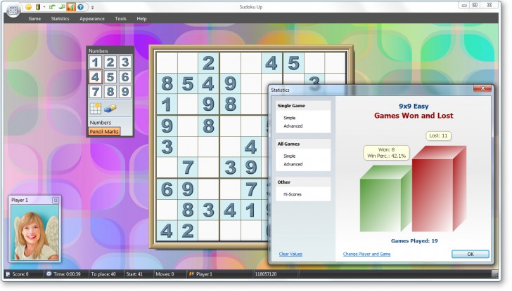 Sudoku Up (เกมซูโดกุ บน PC ฟรี) : 