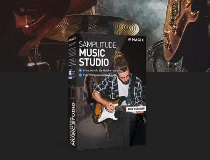 Samplitude Music Studio 2020 (โปรแกรม Music Studio ทำเพลง อัดเสียง มิกซ์เสียงร้อง) : 