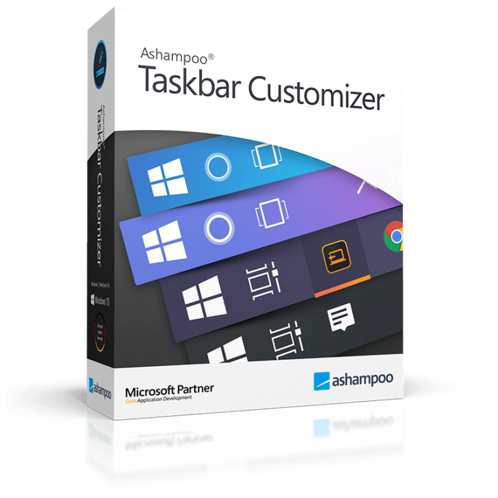 Ashampoo Taskbar Customizer (โปรแกรมปรับแต่งแถบ Taskbar บน Windows 10) : 