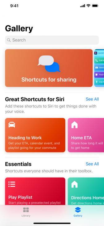 Shortcuts (App เรียกใช้งาน Siri และคำสั่งลัดบนแอปพลิเคชันต่างๆ) : 