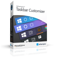 Ashampoo Taskbar Customizer (โปรแกรมปรับแต่งแถบ Taskbar บน Windows 10)