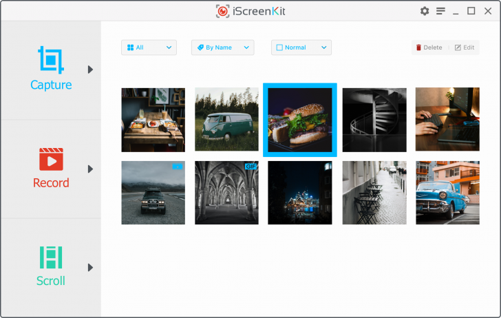 iScreenKit (โปรแกรมจับภาพหน้าจอ อัดวิดีโอหน้าจอง่ายๆ เพียงคลิกเดียว) : 
