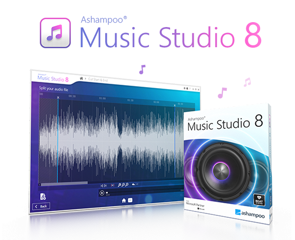 Ashampoo Music Studio (โปรแกรม Ashampoo Music Studio ตัดต่อเสียง บันทึกเสียง แต่งเพลง) : 