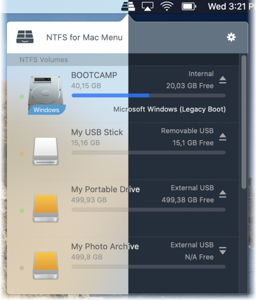 Microsoft NTFS for Mac by Paragon Software (โปรแกรมทำพาร์ทชันเครื่อง Mac ให้เป็น NTFS ของ Windows) : 