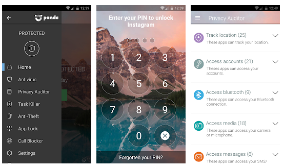 Panda Dome for Android (App สแกนไวรัส ติดตามเครื่องหาย) : 