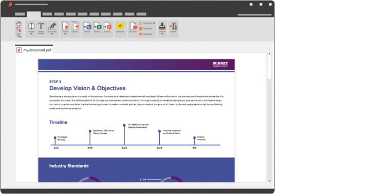 Nitro Productivity Suite (โปรแกรมจัดการเอกสาร PDF สร้าง แก้ไข แปลง รักษาความปลอดภัย) : 