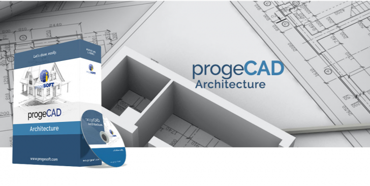 progeCAD Architecture (โปรแกรมออกแบบอาคาร เปิดไฟล์ โปรแกรม AutoCAD ได้) : 