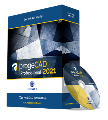 progeCAD 2022 Professional (โปรแกรมออกแบบบ้าน เปิดไฟล์โปรแกรม AutoCAD ได้) : 