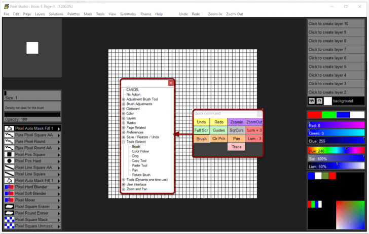 Pixel Studio 3 (โปรแกรม Pixel Studio ออกแบบ วาดภาพศิลปะสไตล์​พิกเซล Pixel Art) : 