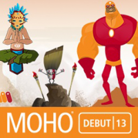 Moho Debut (โปรแกรม Anime Studio ทำอนิเมชัน)