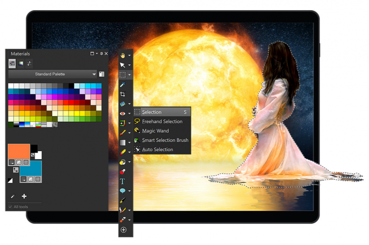 Corel PaintShop Pro (โปรแกรมแต่งรูป แก้ไขภาพ ลบวัตถุ คุณภาพสูง) : 