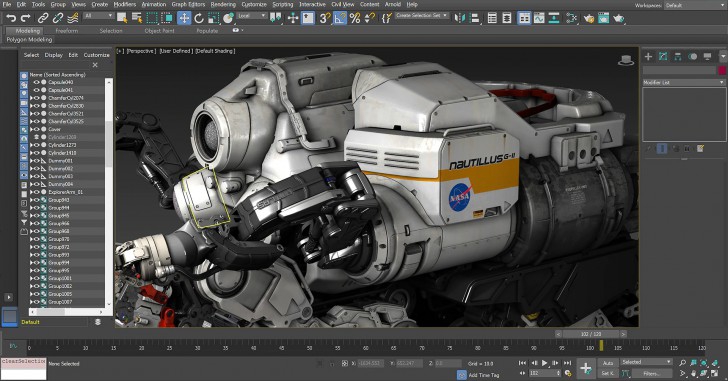 Autodesk 3ds Max (โปรแกรมออกแบบ 3 มิติ อนิเมชัน เรนเดอร์งาน 3D มืออาชีพ) : 