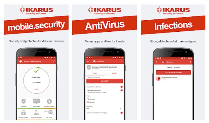 IKARUS (โปรแกรมแอนตี้ไวรัส ปลอดภัยทั้งบนคอมพิวเตอร์ และ บนมือถือ) : 