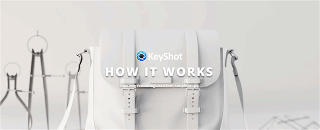 Keyshot 11 (โปรแกรมเรนเดอร์โมเดล 3 มิติ ให้งานออกแบบดูสมจริงแบบสุด ๆ ) : 