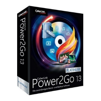 CyberLink Power2Go (โปรแกรม Power2Go 13 ไรท์แผ่น แปลงไฟล์ และสำรองไฟล์) : 