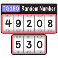 IQ 180 Random Number (โปรแกรมสุ่มตัวเลข แบบรายการ IQ 180 ที่เคยโด่งดัง)