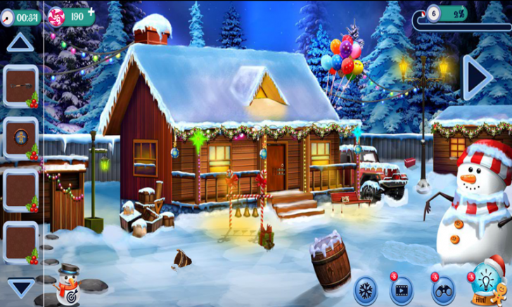 Christmas Game-The Lost Santa (เกมไขปริศนา แก้ปริศนาหาทางออกสไตล์คริสต์มาส) : 