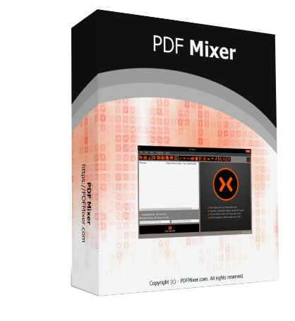 PDF Mixer (เครื่องมือรวมไฟล์ รวมหน้า PDF และจัดหน้าใหม่ ลบ คัดลอก หมุนไฟล์ PDF ฯลฯ)