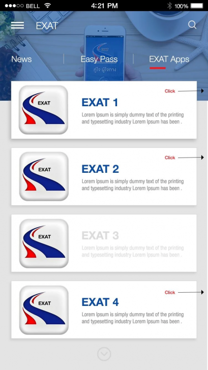 EXAT Portal (แอปฯ ศูนย์รวมข้อมูล บริการของการทางพิเศษแห่งประเทศไทย) : 