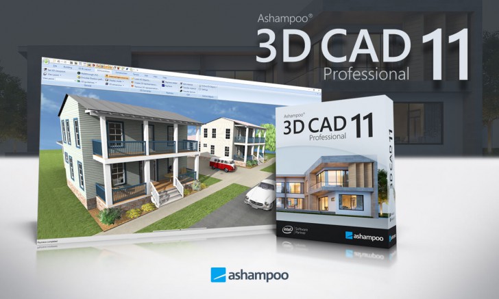 โปรแกรมออกแบบ 3 มิติ Ashampoo 3D CAD Professional