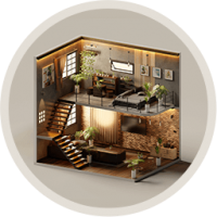 Ashampoo Home Design  (โปรแกรมออกแบบบ้าน คฤหาสน์ สุดอลังการ)