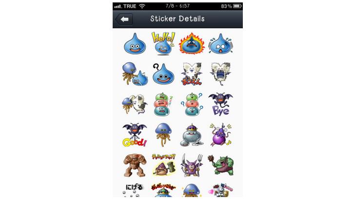 [iOS]วิธีดาวน์โหลดสติกเกอร์ Dragon Quest Monster จาก LINE ของประเทศญี่ปุ่นฟรีๆ