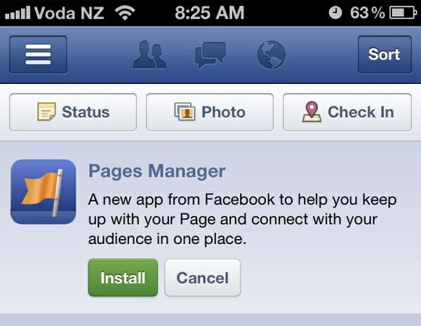Page Manager App