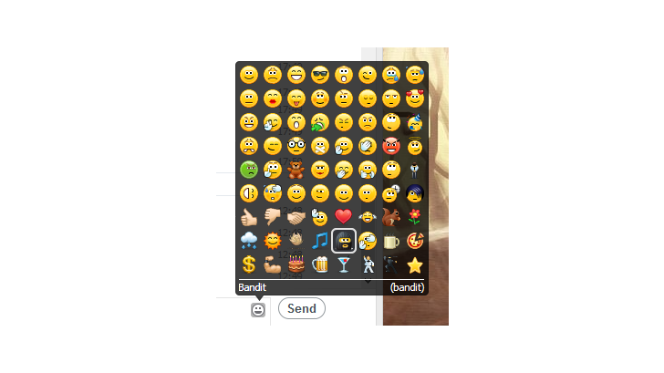 วิธีพิมพ์ Emoticon ลับในโปรแกรม Skype