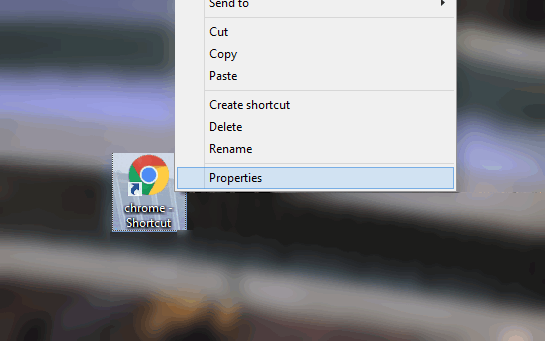 สร้าง Shotcut ทางเข้าลัด Google Chrome ในโหมดไม่ระบุตัวตน
