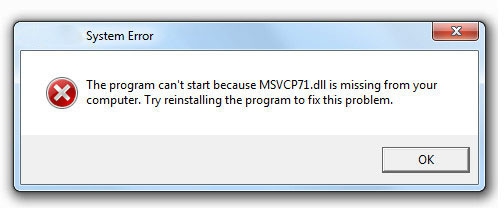 วิธีแก้ไข MSVCP100.dll หรือ MSVCP ไม่มีหรือหาย ด้วยวิธีง่ายๆ