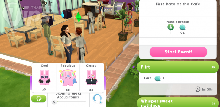 ชิคๆ คูลๆ! กับ 7 ทิปส์เบื้องต้นใน ''The Sims Mobile'' ที่จะทำให้การเล่นแอดวานซ์ขึ้น!