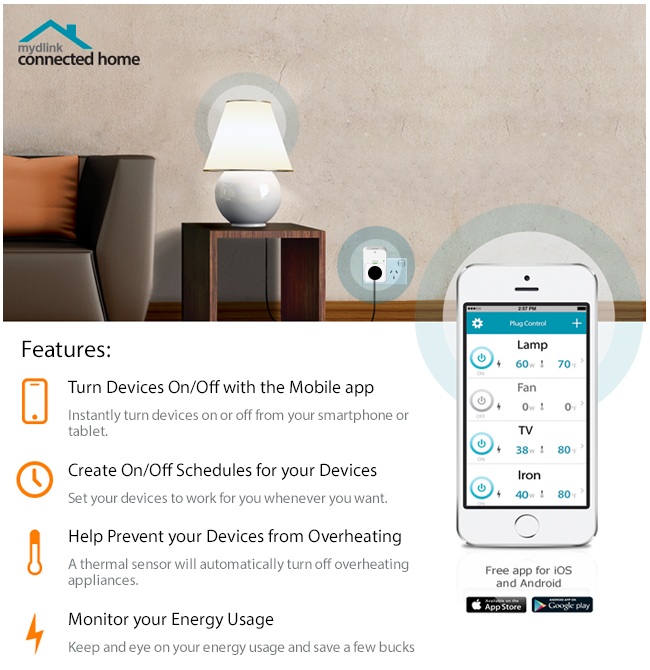 ตัวอย่างอุปกรณ์ Smart Home
