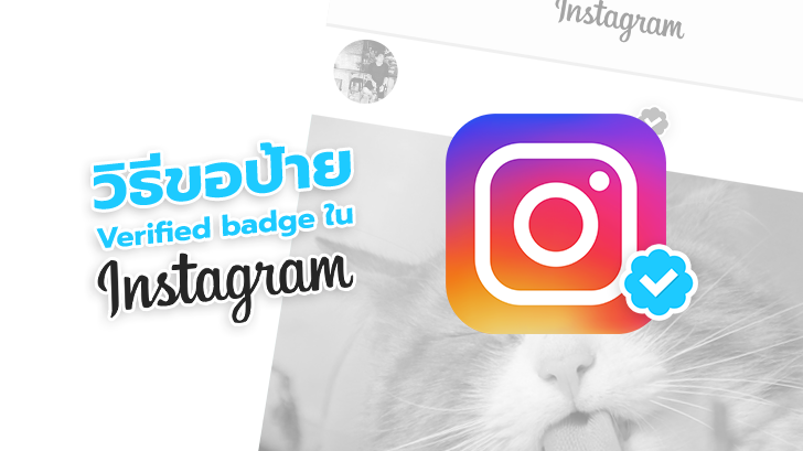 วิธีขอ Verified Badges ใน Instagram เพื่อประกาศให้โลกรู้ว่าเรานี่แหละตัวจริง