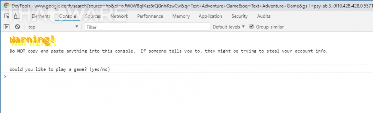 วิธีเล่น Text Adventure Game ที่ Google แอบซ่อนเอาไว้