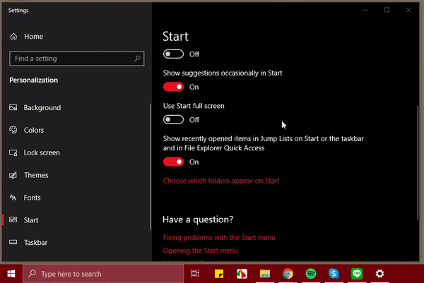 เทคนิคการใช้งานปุ่ม Start หรือ Start Menu ของ Windows 10