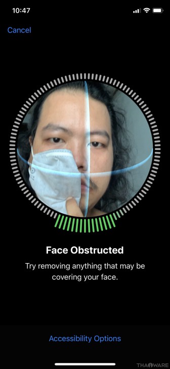 วิธีตั้งค่า Face ID ให้สแกนหน้าได้แม้ว่าใส่หน้ากากอนามัยอยู่