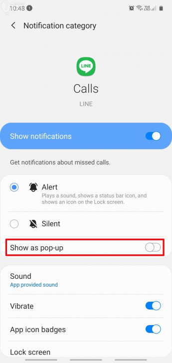วิธีแก้ปัญหาโทรผ่าน LINE ไม่แสดงหน้าให้รับสาย บนสมาร์ทโฟน Android