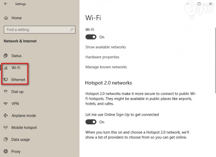 วิธีตรวจสอบ และ ควบคุมการใช้งานอินเทอร์เน็ต บน Windows 10