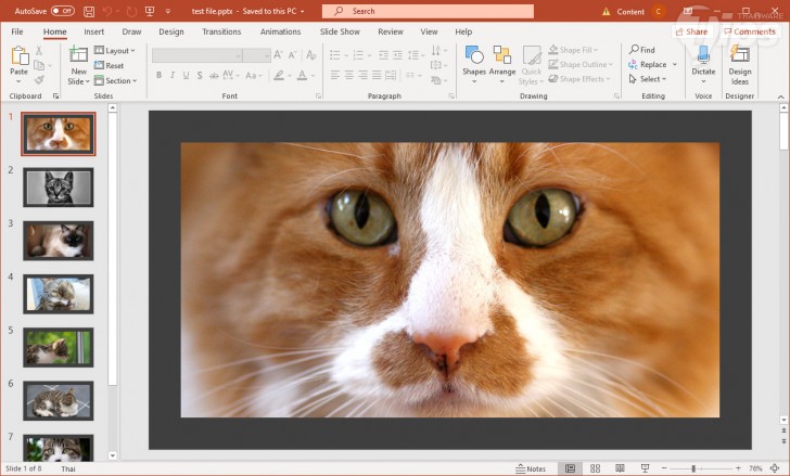 วิธีลดขนาดไฟล์รูปใน Microsoft PowerPoint เพื่อให้ไฟล์นำเสนองาน มีขนาดเล็กลง