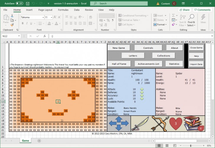 8 เกมฟรีใน Microsoft Excel เพิ่มความบันเทิง หรือเอาไว้ให้คุณได้อู้งานแบบเนียนๆ