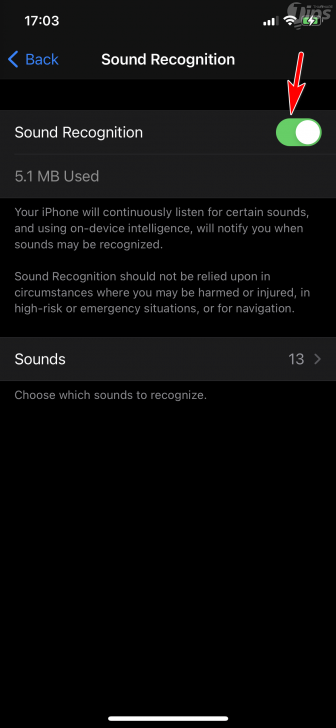 วิธีใช้ Sound Recognition ระบบจดจำเสียงเพื่อช่วยเหลือผู้พิการทางการได้ยิน ที่มีอยู่ใน iOS 14