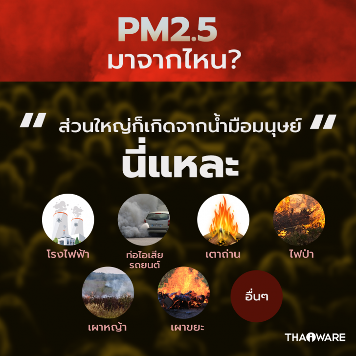 ฝุ่นละออง PM 2.5 คืออะไร ? ย่อมาจากคำว่าอะไร ? และ ผลกระทบ อันตรายจากฝุ่น PM 2.5