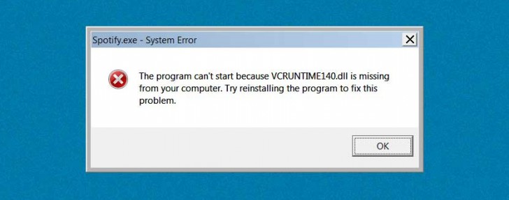 วิธีแก้ปัญหา VCRUNTIME140.dll is missing ข้อผิดพลาด ที่เปิดโปรแกรมไม่ได้ เปิดโปรแกรมไม่ติด