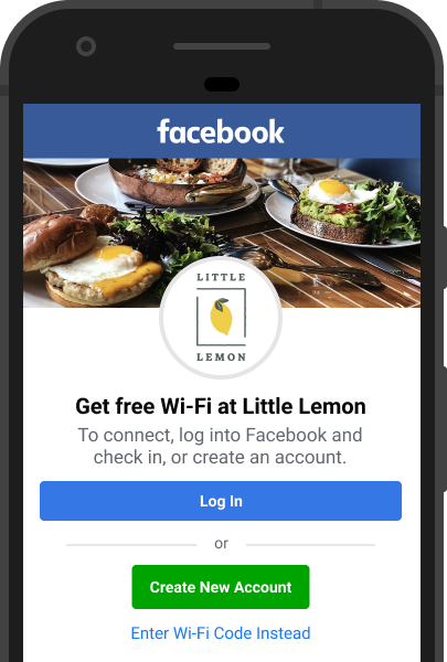 ใช้บริการ Facebook Wi-Fi ผ่าน Facebook